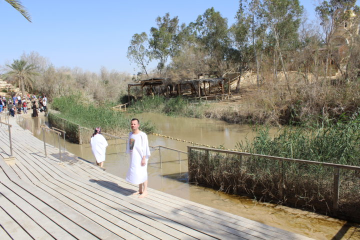 Locul unde s-a botezat Iisus Hristos